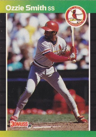 Ozzie Smith 1989 Donruss St. Louis Cardinals