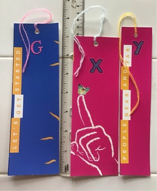 X, Y, G initial bookmarks 