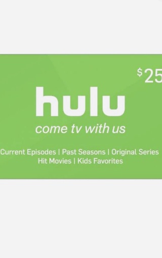 $25 Hulu Gift Card