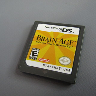 Brain Age Nintendo DS Video Game Cartridge Only
