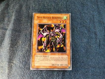 Yu-Gi-Oh Card Unlimited Twin-Headed Behemoth