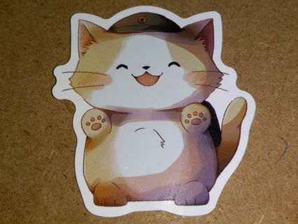 Cat Cute 1⃣ new vinyl laptop sticker no refunds regular mail only