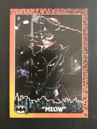 Two Batman Returns Trading Cards