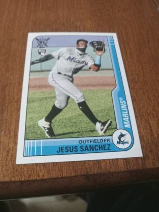 2021 Jesus Sanchez Rookie Card