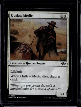 Outlaw Medic - 23 - Foil - OTJ - NM - MTG - Magic the Gathering