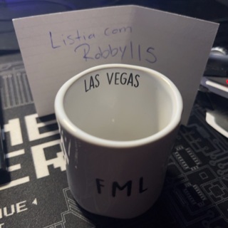 Las Vegas espresso cup(: *FREE SHIPPING*