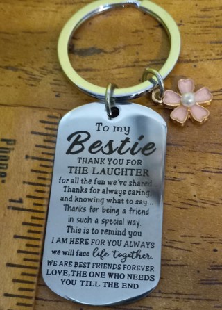 BN KEY CHAIN "TO MY BESTIE"