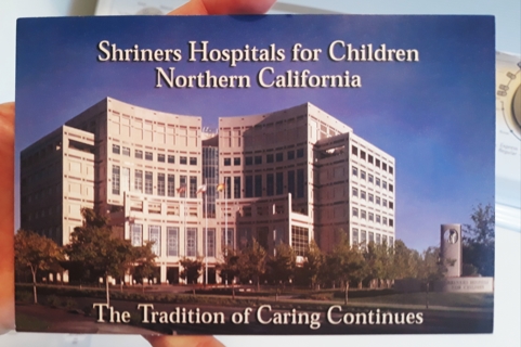 Shriner's Hospital Postcard (new, unused)