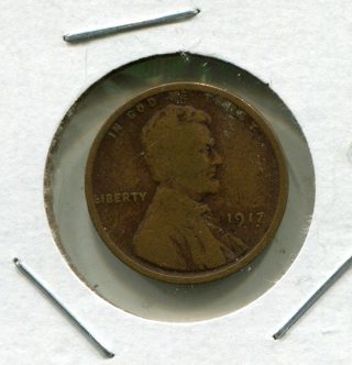 1917 P Lincoln Wheat Cent