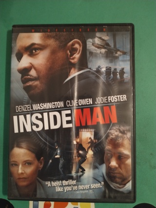 dvd inside man free shipping