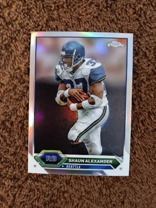 Chrome(Refractor) Shaun Alexander