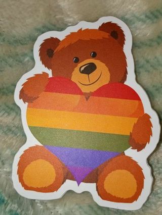 Bear Cute new nice vinyl sticker no refunds regular mail only Very nice these are all nice!
