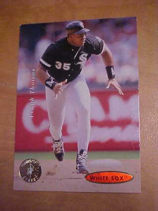 1995 Upper Deck Frank Thomas SP Baseball Card #140, Chicago White Sox