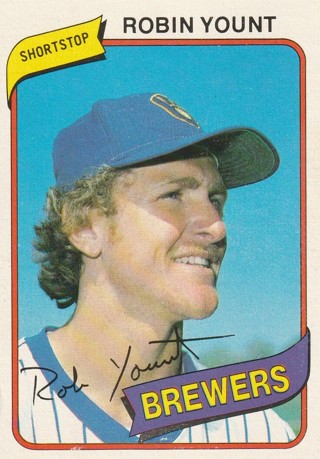 ROBIN YOUNT 1980 OPC BASEBALL CARD #139 - BREWERS - HOF