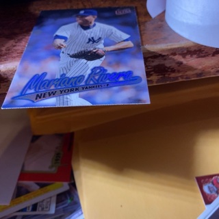 1997 fleer ultra Mariano Rivera baseball card 