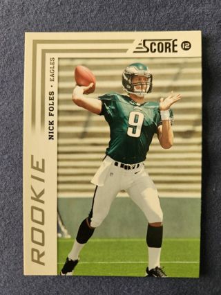 2012 Score Rookie Nick Foles