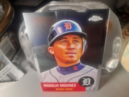 2022 Magglio Ordonez Topps Chrome Detroit Tigers