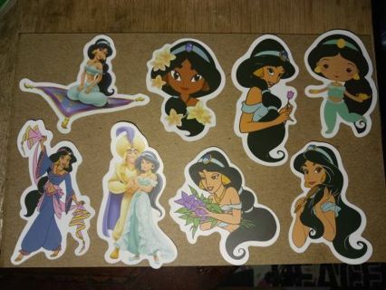 19 Disney Princess Jasmine Stickers