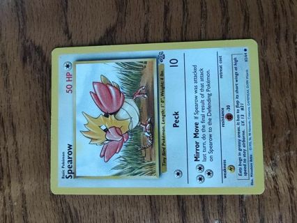 Pokemon Jungle Set Spearow 62/64 #5