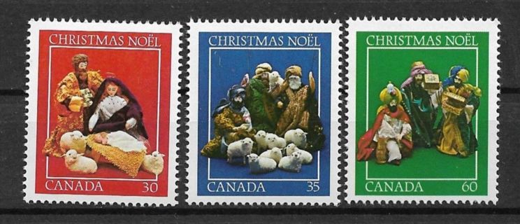 1982 Canada Sc973-5 Christmas MNH