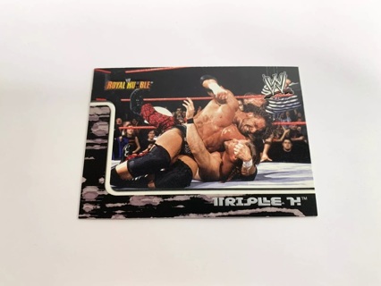Triple H 2002 Fleer Royal Rumble WWE Card # 53