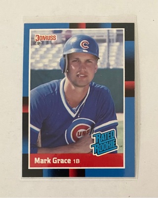 Mark Grace rookie card