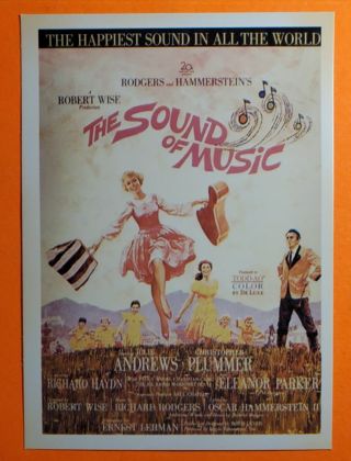 The Sound of Music Postcard