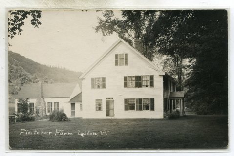 1910-1920 Fletcher Farm-Ludlow, Vt. RPPC