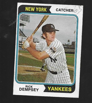 1974 TOPPS RICK DEMPSEY #569