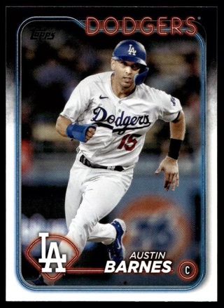 2024 Topps Series 2 Austin Barnes #422 Los Angeles Dodgers