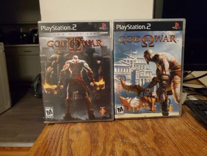 God of War 1 & 2 PS2
