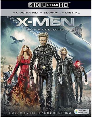 X-Men: 3 Film Collection (Digital 4K UHD Download Code Only) *Marvel Comics* *Hugh Jackman*