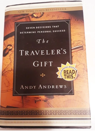 Hardcover book "The Traveler's Gift" by Andy Andrews