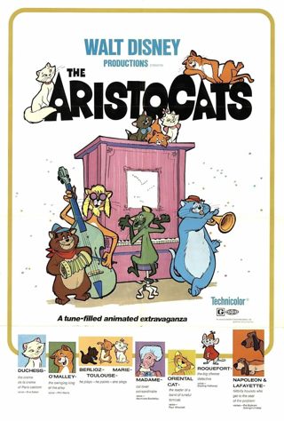 ✯The Aristocats (1970) Digital HD Copy/Code✯