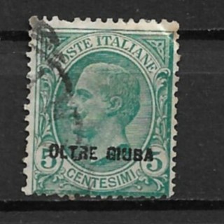 1925 Oltre Giuba Sc3 5c Victor Emmanuel III used