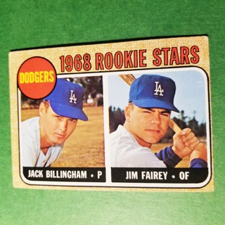 1968 - TOPPS BASEBALL CARD NO. 228 - 1968 ROOKIE STARS - DODGERS