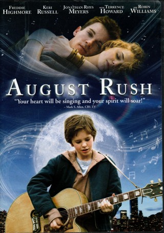 August Rush - DVD starring Freddie Highmore, Keri Russell, Robin Williams