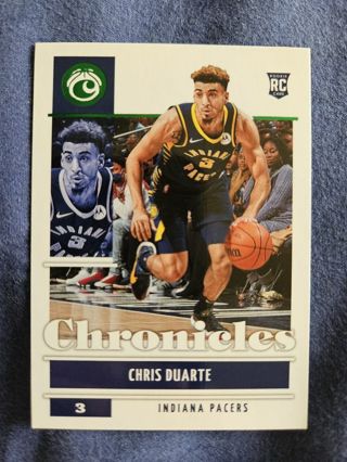 2021-22 Panini Chronicles Rookie Green Chris Duarte