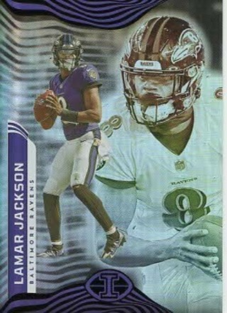 2022 Illusions LaMar Jackson Baltimore Ravens #7!