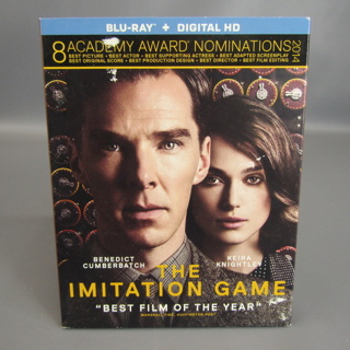 The Imitation Game Blu-ray Benedict Cumberbatch Keira Knightley
