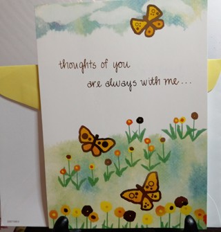 BN THOUGHTS OF YOU CARD