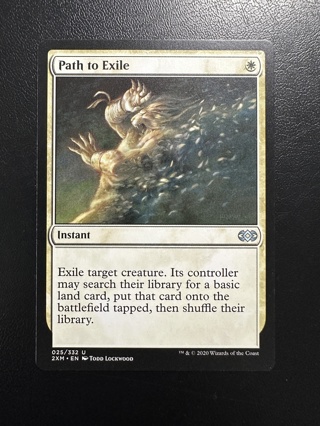 Path to Exile MTG Magic the Gathering 2XM Double Master Uncommon Card