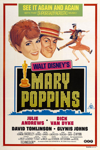 "Mary Poppins" HD-"Vudu or Movies Anywhere" Digital Movie Code