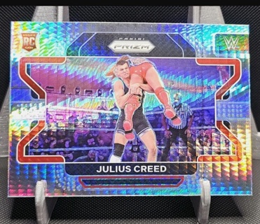 2022 WWE Prizm - Julius Creed HYPER Prizm Parallel #75