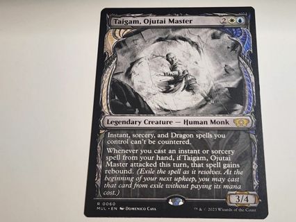 Magic the gathering mtg Taigam Ojutai Master rare card March of the Machine