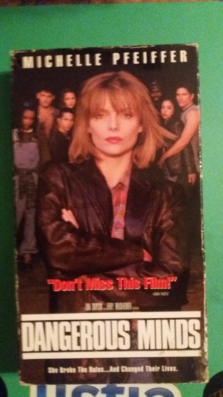 vhs dangerous minds free shipping