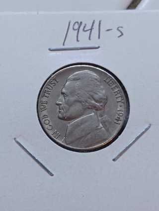 1941-S Jefferson Nickel! 22