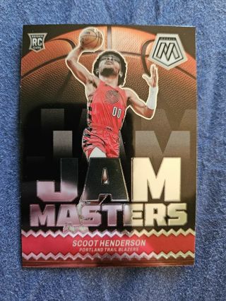 2023-24 Panini Mosaic Jam Masters Sterling "Scoot" Henderson