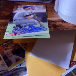 1997 fleer ultra Craig biggio baseball card 