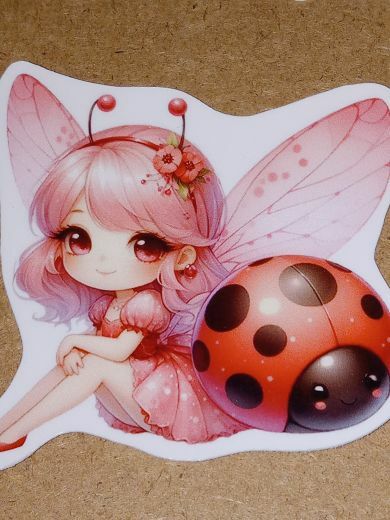 Free: Fairy new one thick vinyl sticker no refunds regular mail only Very nice these are all nice
